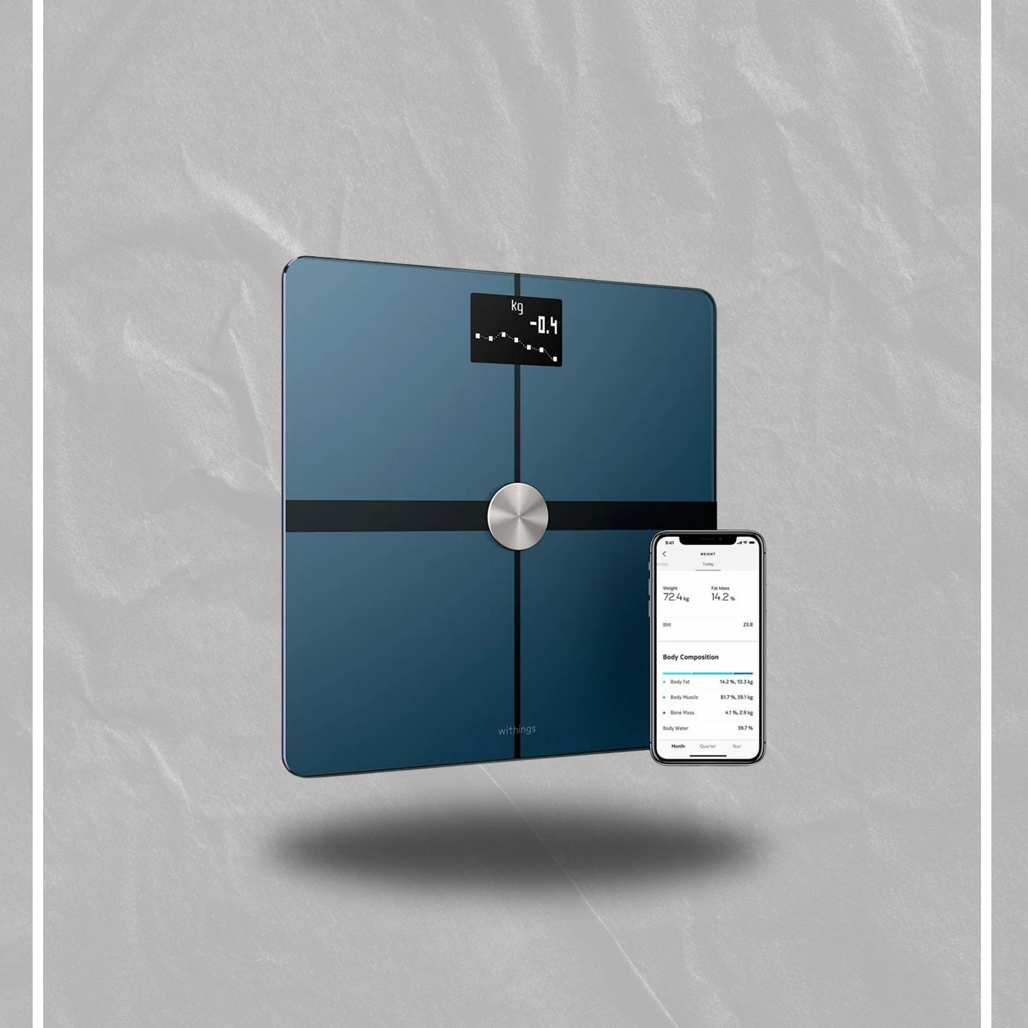 Smart Scales – Body Composition Tracker with App Integration