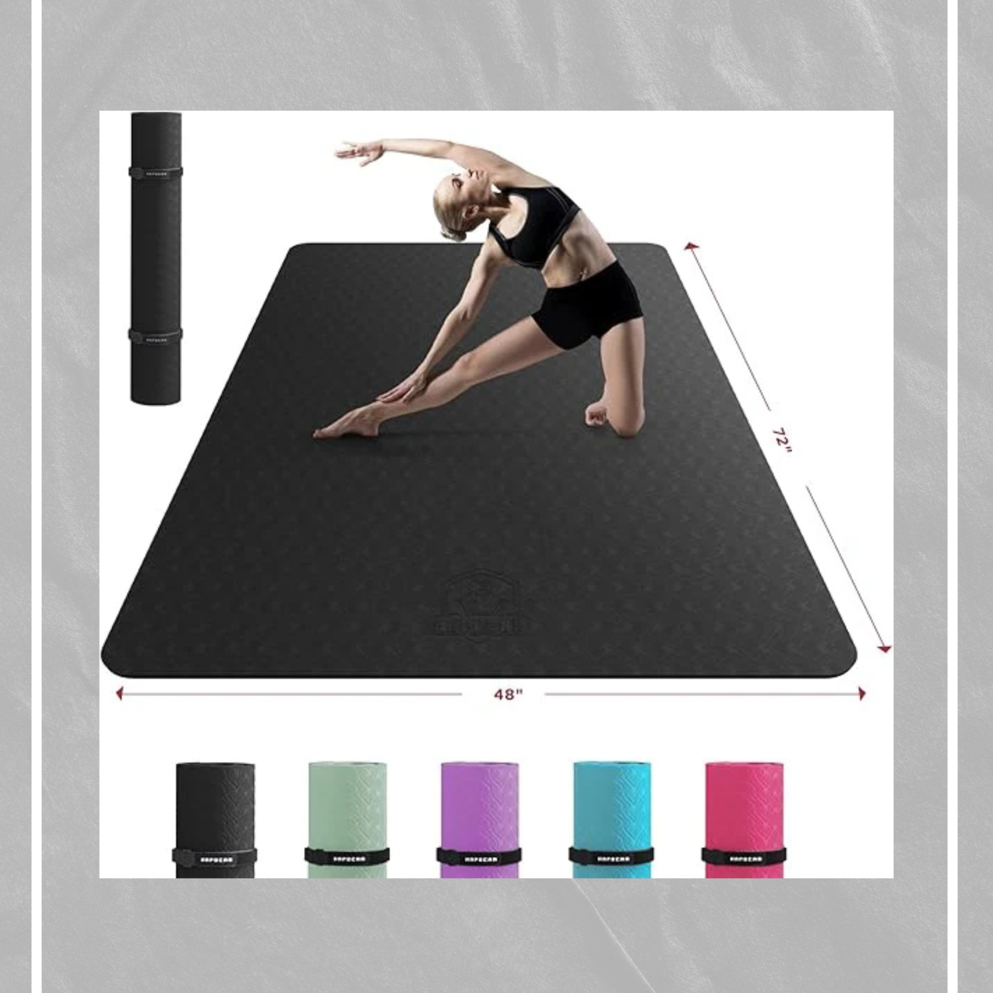 best slip resistant yoga mat