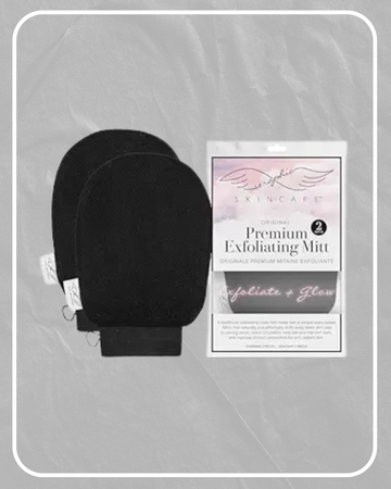 Exfoliating gloves