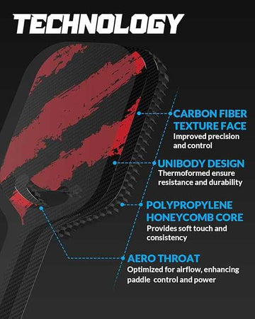 carbon pickleball paddle