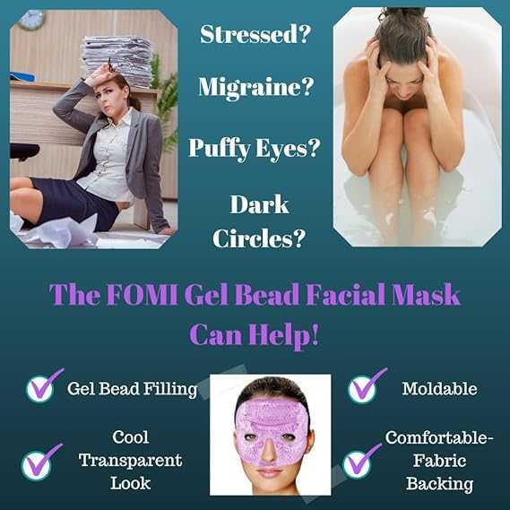 Lavender eye mask